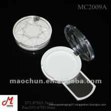 MC2009A Plastic cosmetic face powder case